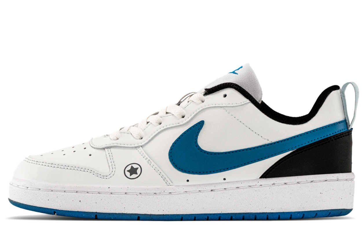 Nike Кроссовки для скейтбординга Court Borough Low Slip Resistant Shock Absorbers низкие детские White Black Blue для подростков
Nike Кроссовки для скейтбординга Court Borough Low Slip Resistant Shock Absorbers низкие детские White Black Blue для подростков