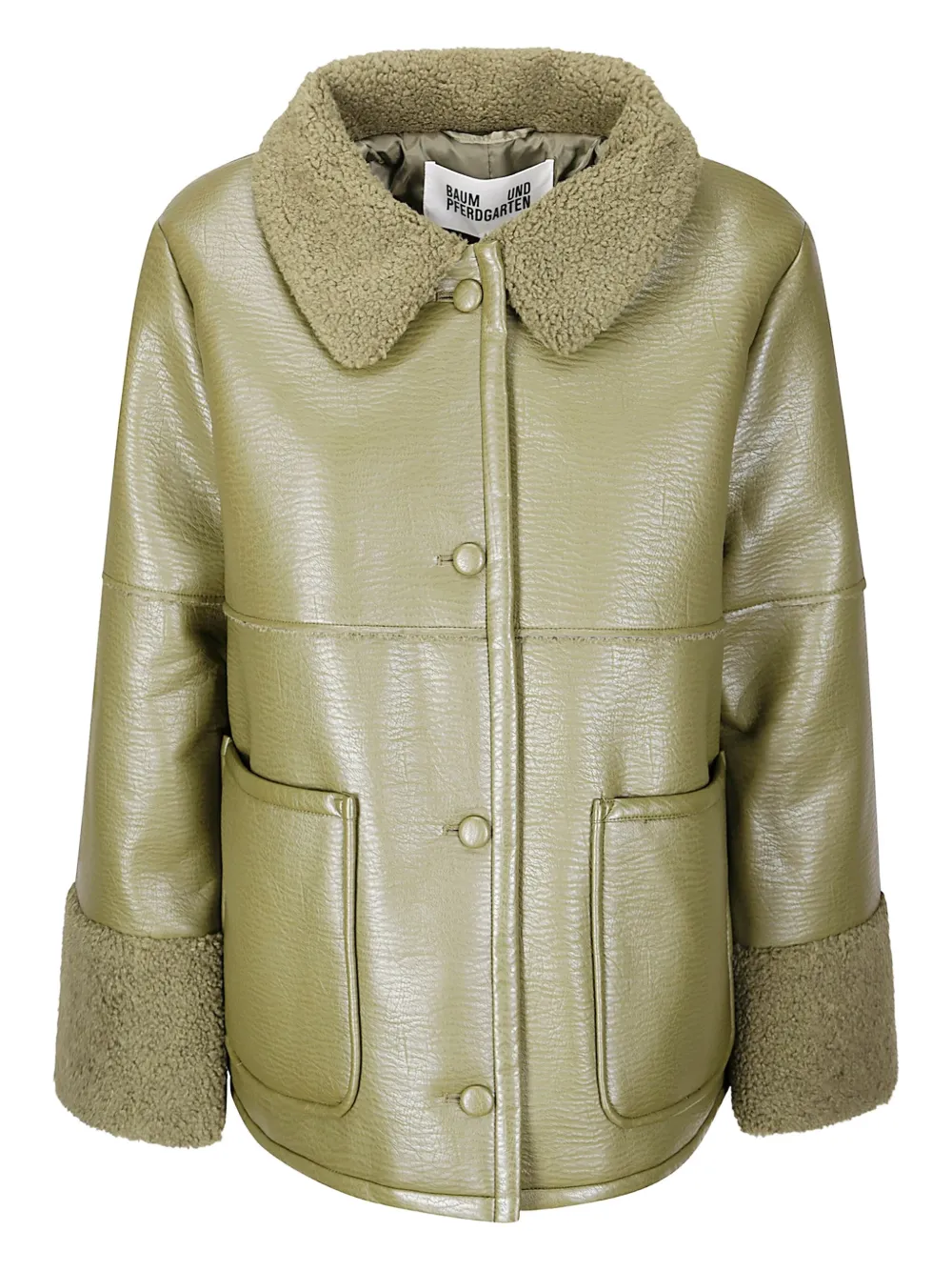 Пальто Birdie с воротником из овчины Baum Und Pferdgarten, зеленый
Пальто Birdie с воротником из овчины Baum Und Pferdgarten, зеленый