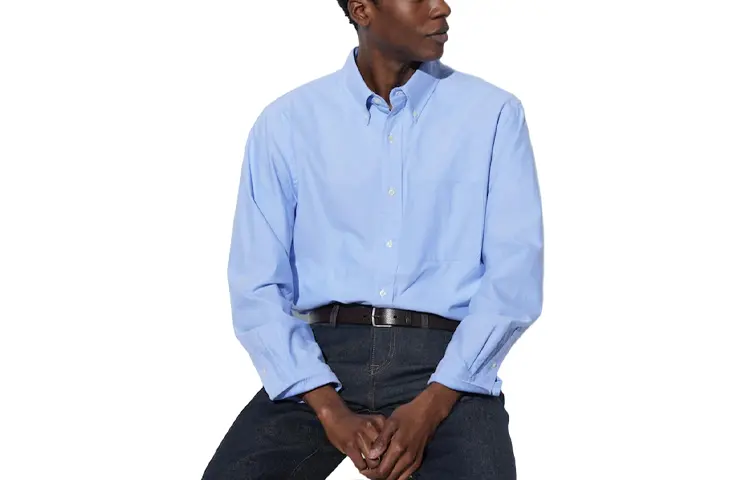 Рубашка мужская Lake Blue Uniqlo, цвет Lake Blue
Рубашка мужская Lake Blue Uniqlo, цвет Lake Blue