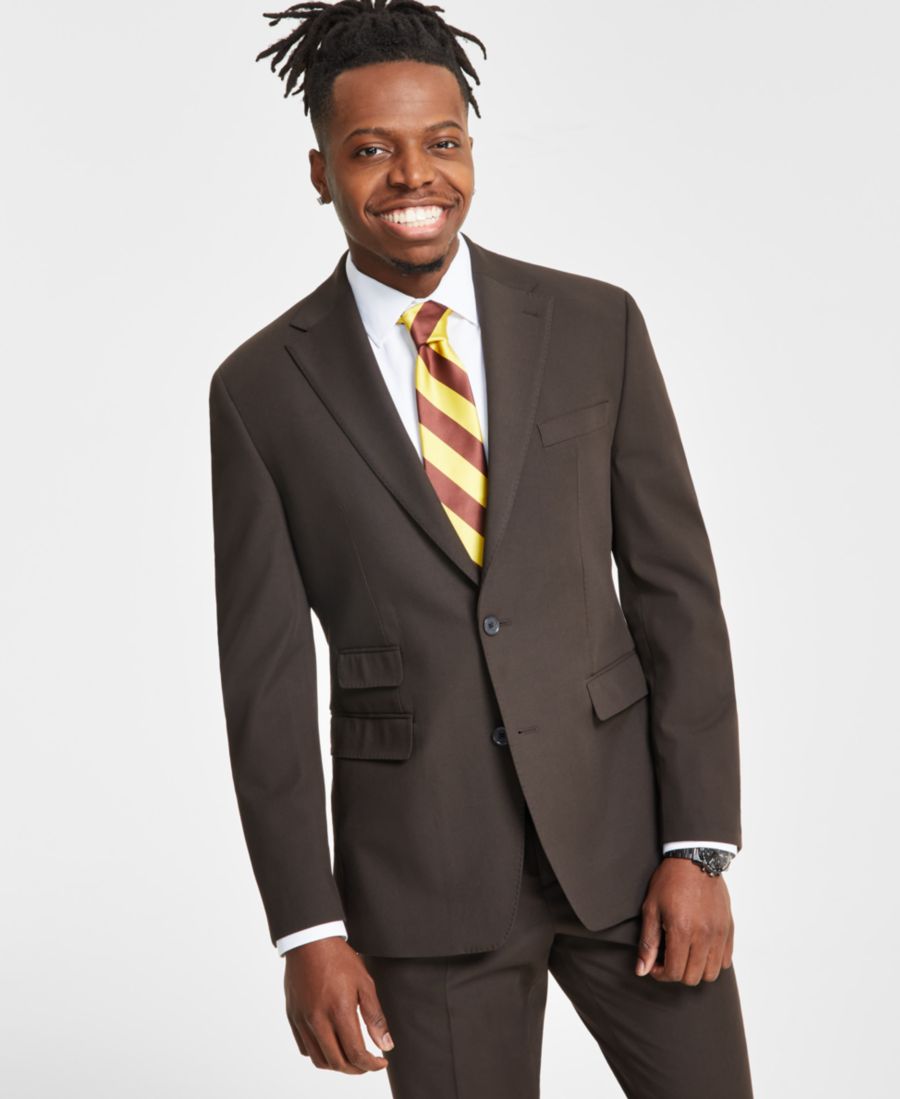 Мужской классический однотонный пиджак для костюма Tayion Collection, Brown
Мужской классический однотонный пиджак для костюма Tayion Collection, Brown