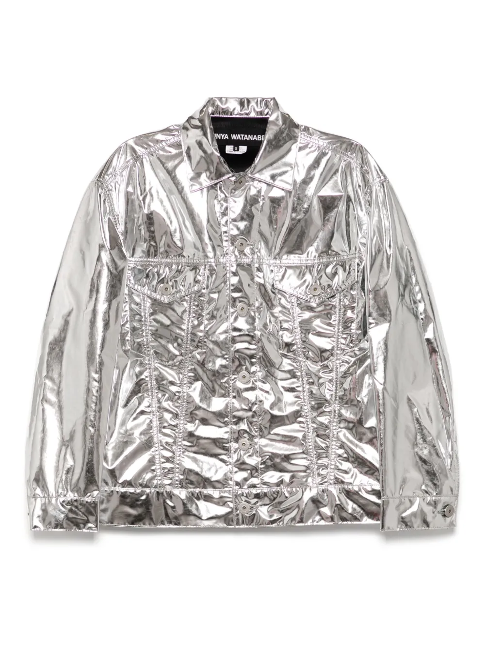 Куртка на пуговицах JUNYA WATANABE, серебяный
Куртка на пуговицах JUNYA WATANABE, серебяный