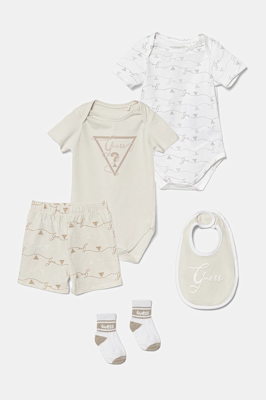 Комплект для новорожденного Guess, бежевый
Комплект для новорожденного Guess, бежевый