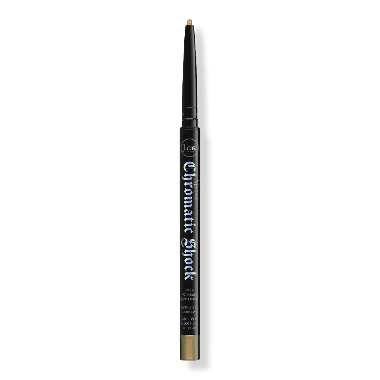 Подводка для глаз Metal Chromatic Shock 24/7 Xtreme J.Cat Beauty, Ray Of Shine (shimmery lime green with golden yellow)
Подводка для глаз Metal Chromatic Shock 24/7 Xtreme J.Cat Beauty, Ray Of Shine (shimmery lime green with golden yellow)