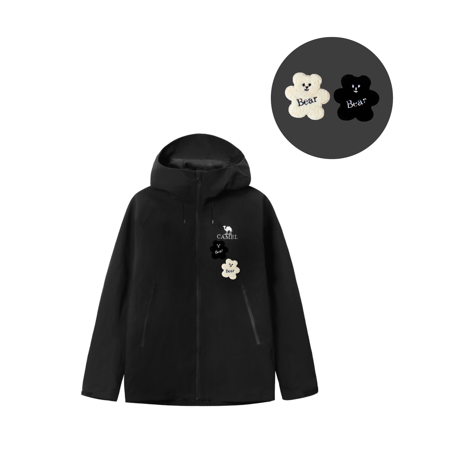 Ветровка All weather Waterproof, Windproof, Thermal, Cold Resistant Unisex CAMEL, phantom черный
Ветровка All weather Waterproof, Windproof, Thermal, Cold Resistant Unisex CAMEL, phantom черный