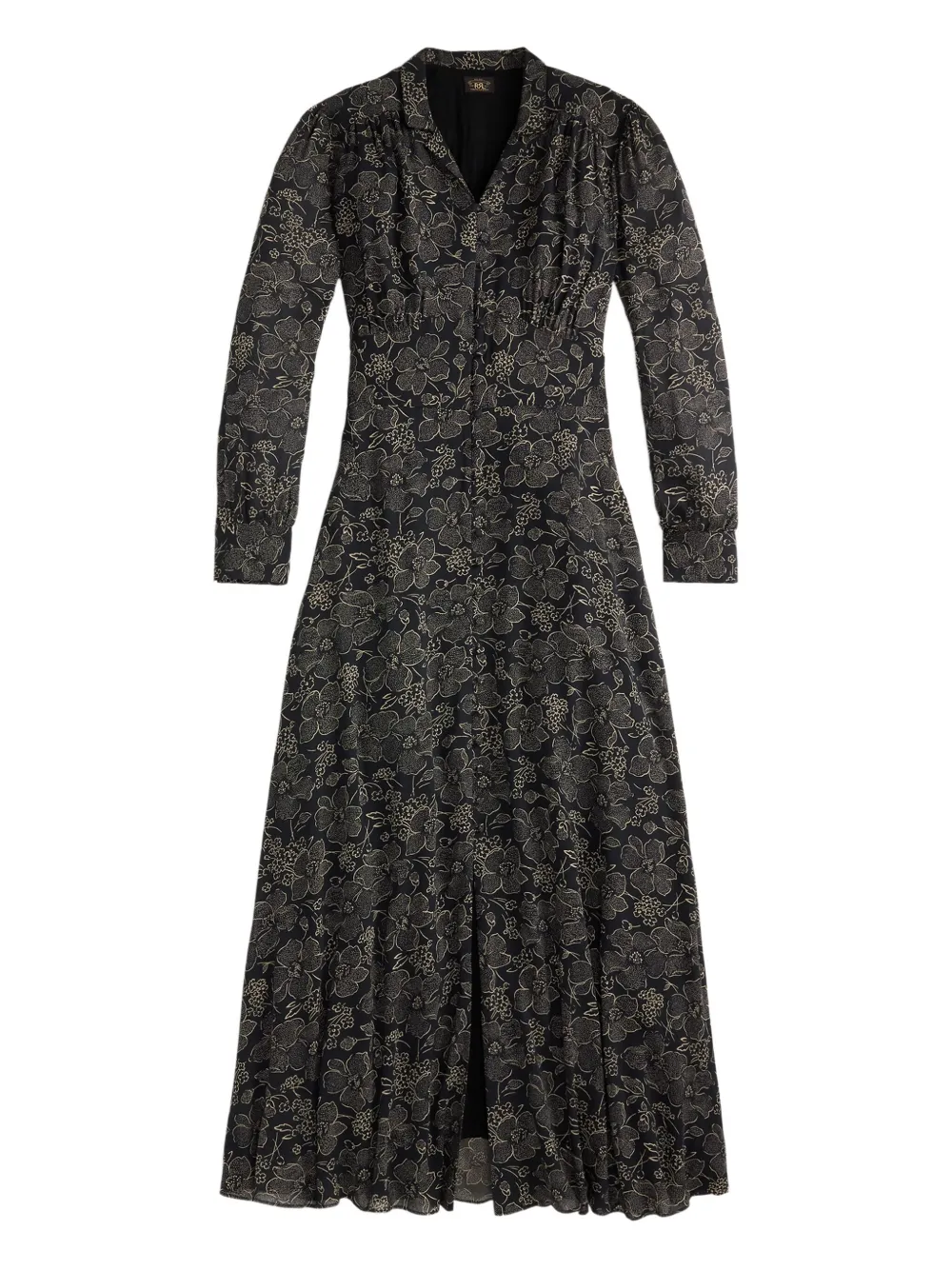 Платье с цветочным принтом Ralph Lauren Rrl, черный
Платье с цветочным принтом Ralph Lauren Rrl, черный
