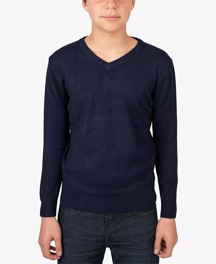 Базовый свитер с v-образным вырезом для мальчика Xray, синий
Базовый свитер с v-образным вырезом для мальчика Xray, синий