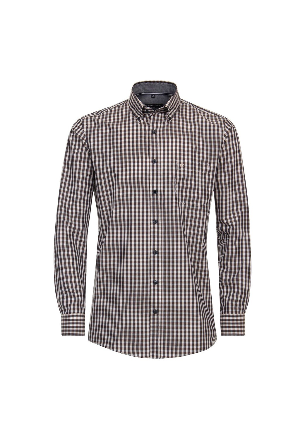 Мужская повседневная рубашка в клетку, комфортная посадка CASAMODA, цвет Hellbraun
Мужская повседневная рубашка в клетку, комфортная посадка CASAMODA, цвет Hellbraun