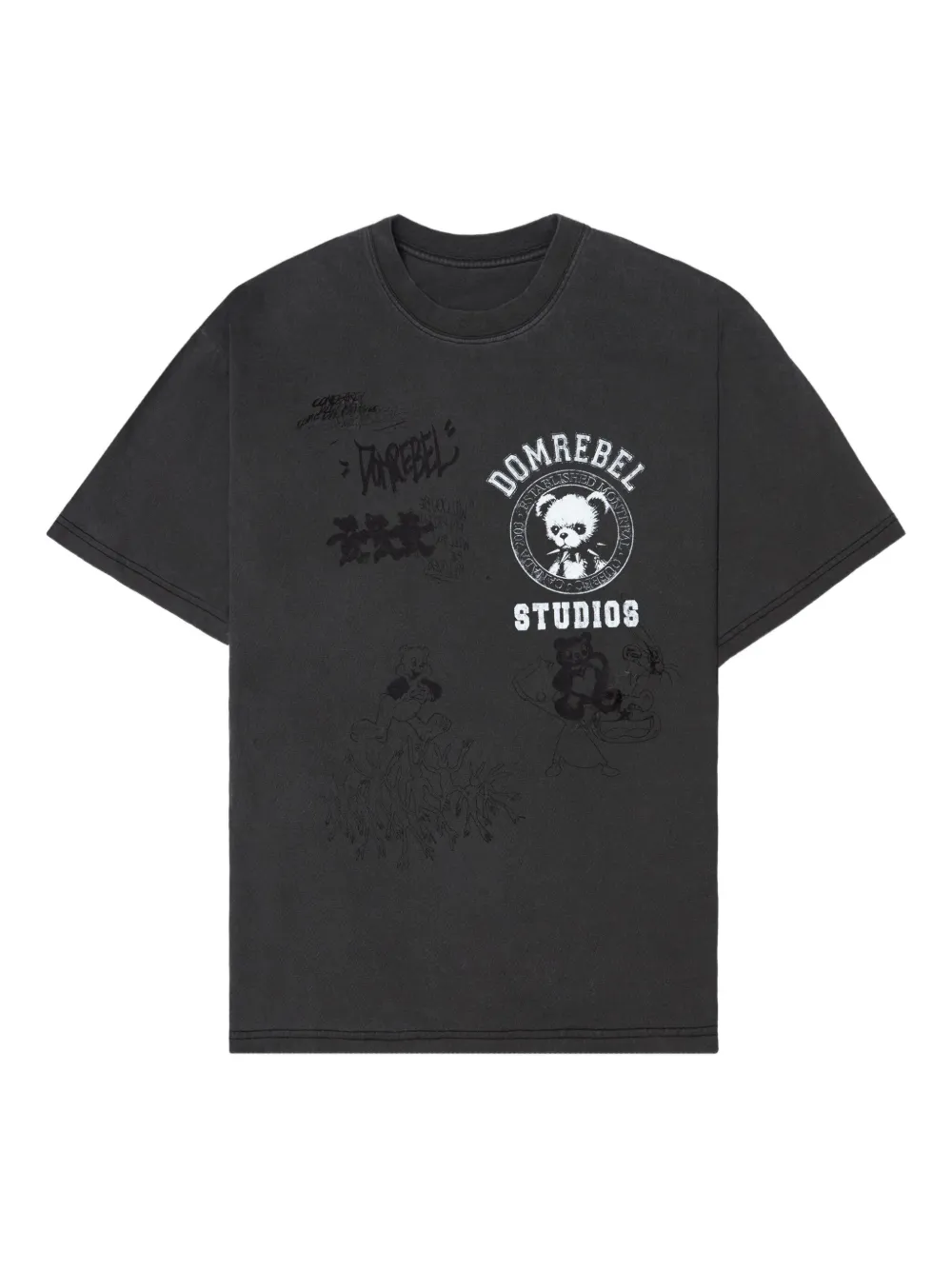 Футболка Varsity Bear с графичным принтом DOMREBEL, черный
Футболка Varsity Bear с графичным принтом DOMREBEL, черный