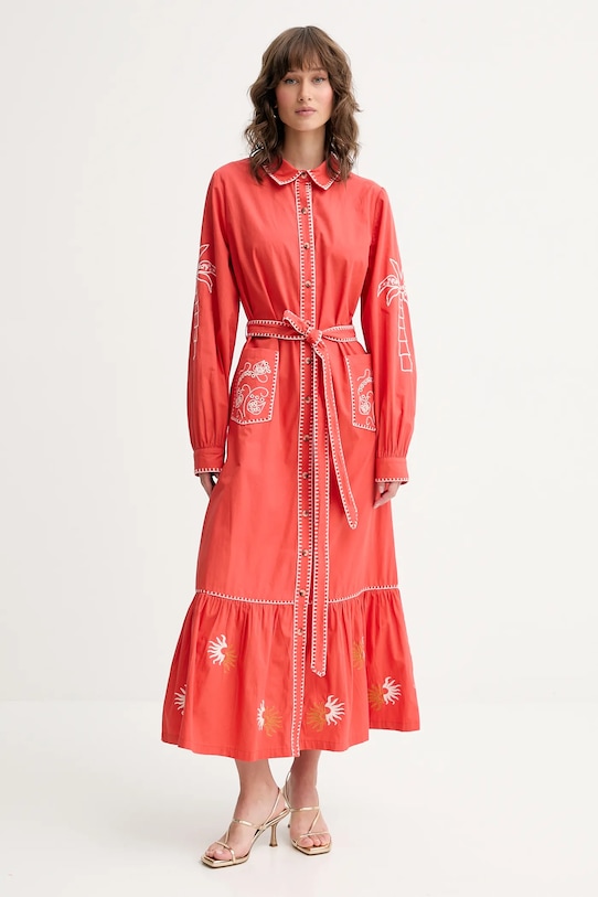 Хлопковое платье Never Fully Dressed, красный
Хлопковое платье Never Fully Dressed, красный