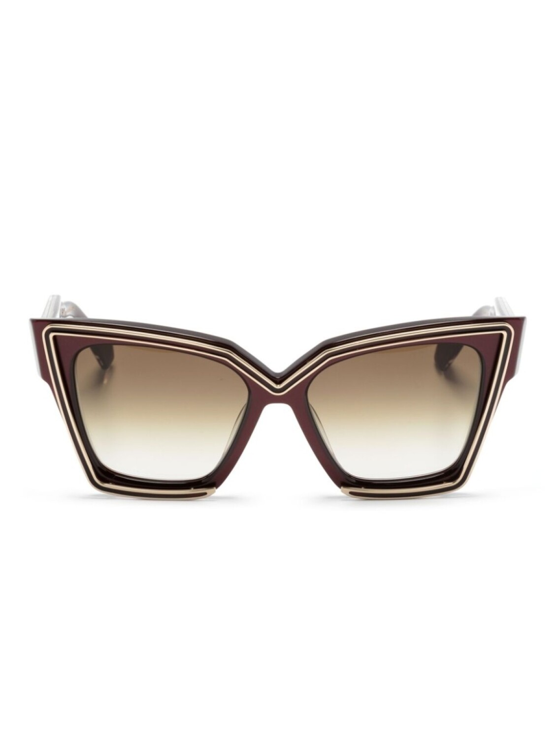 VALENTINO GARAVANI EYEWEAR солнцезащитные очки V-Grace в оправе 'бабочка', красный
VALENTINO GARAVANI EYEWEAR солнцезащитные очки V-Grace в оправе 'бабочка', красный