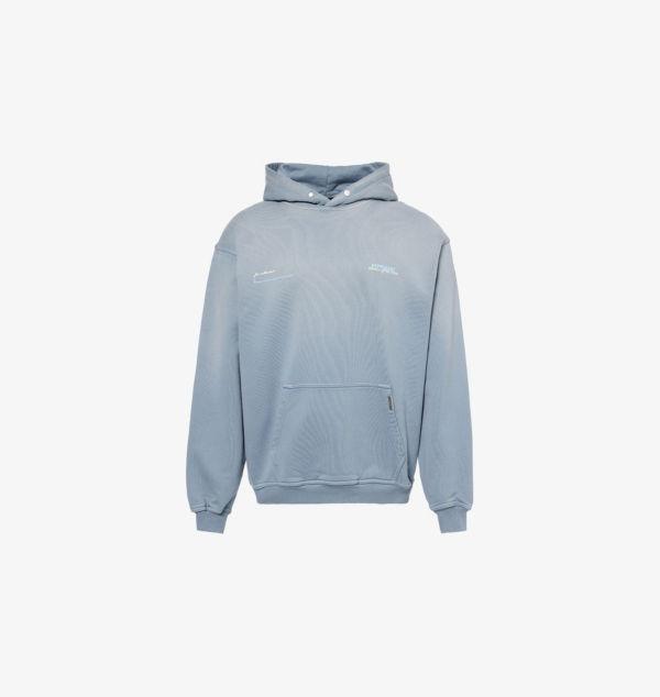 Свободная толстовка с капюшоном из хлопкового трикотажа с фирменным принтом Represent, серый
Свободная толстовка с капюшоном из хлопкового трикотажа с фирменным принтом Represent, серый