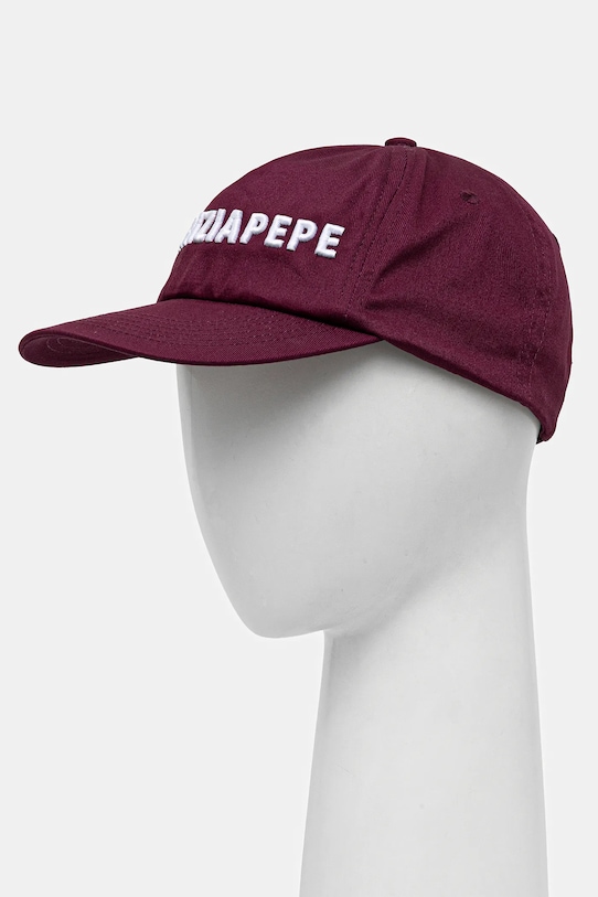 Хлопковая бейсболка Patrizia Pepe, бордовый
Хлопковая бейсболка Patrizia Pepe, бордовый