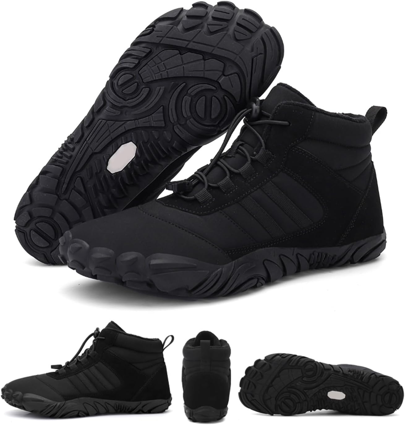Женские и мужские зимние ботинки для ходьбы с широким носком, обувь для снега, нескользящие теплые спортивные ботинки на меховой подкладке для походов и прогулок на открытом воздухе Generic, черный
Женские и мужские зимние ботинки для ходьбы с широким носком, обувь для снега, нескользящие теплые спортивные ботинки на меховой подкладке для походов и прогулок на открытом воздухе Generic, черный