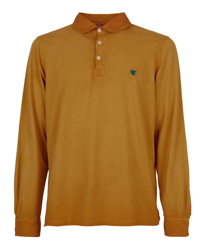 Желтая хлопковая рубашка поло Gallo, желтый
Желтая хлопковая рубашка поло Gallo, желтый