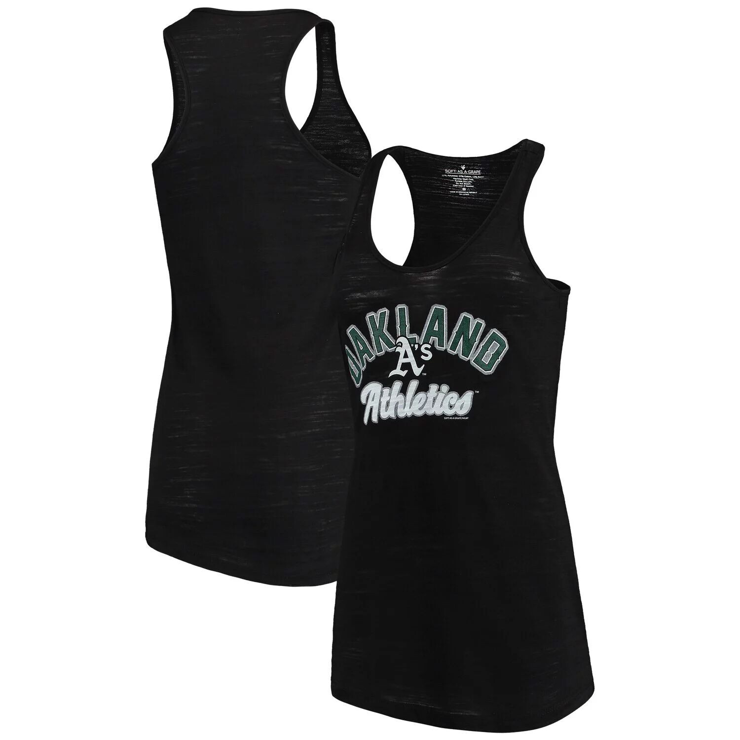 Женская мягкая, как виноград, черная майка Oakland Athletics Multicount Racerback, Черный, Женская мягкая, как виноград, черная майка Oakland Athletics Multicount Racerback
Женская мягкая, как виноград, черная майка Oakland Athletics Multicount Racerback, Черный, Женская мягкая, как виноград, черная майка Oakland Athletics Multicount Racerback