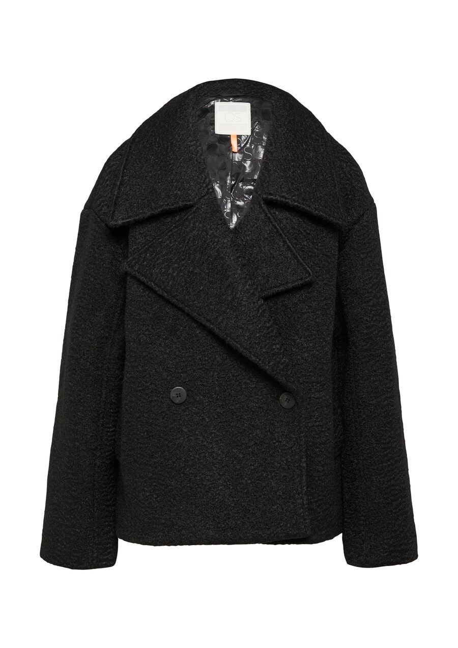 Демисезонное пальто QS, mottled black
Демисезонное пальто QS, mottled black