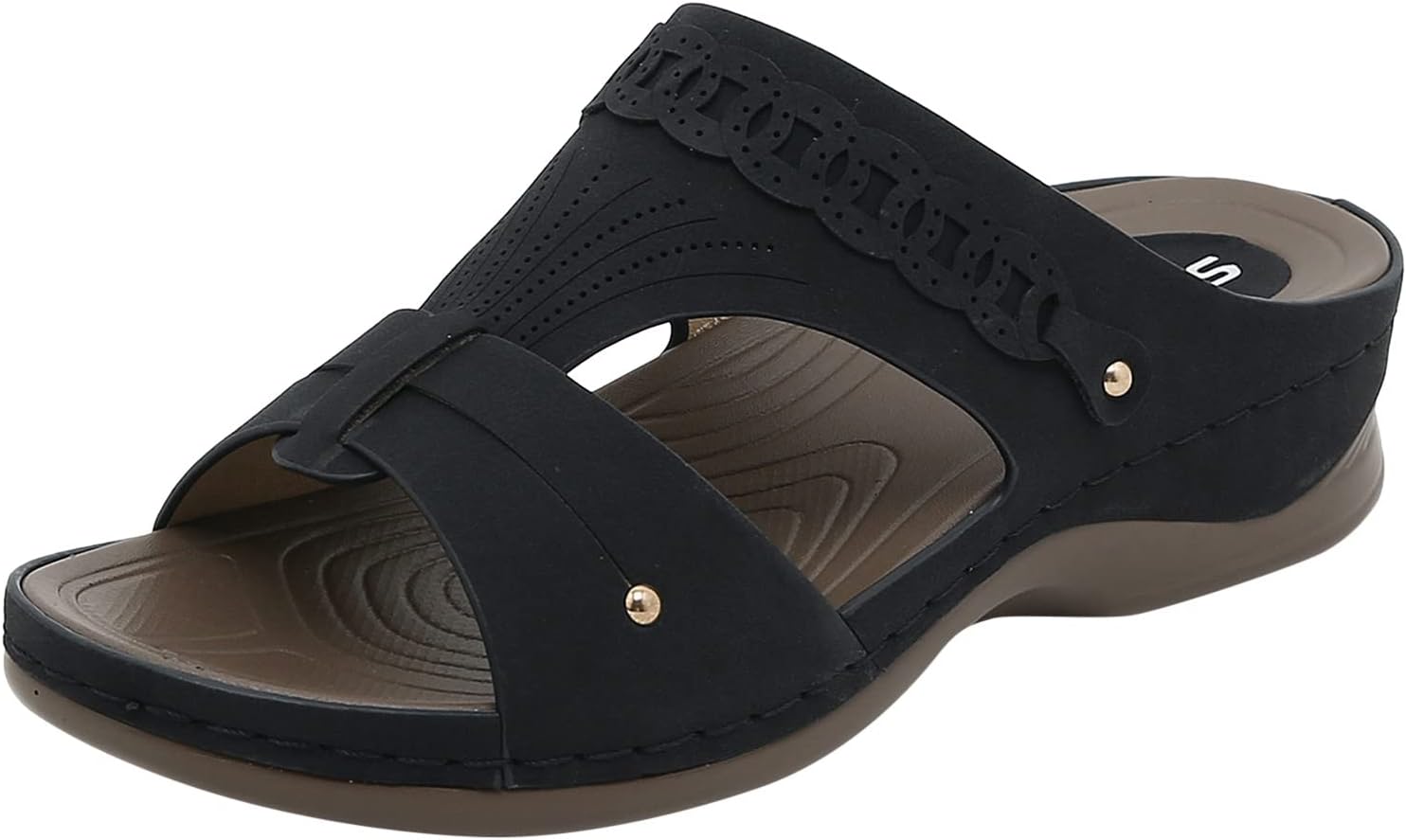 Женские сандалии легкие с удобной подошвой, летние, с новым узором, винтажные римские сандалии, повседневные, мужской размер 8, шлепанцы Generic, черный
Женские сандалии легкие с удобной подошвой, летние, с новым узором, винтажные римские сандалии, повседневные, мужской размер 8, шлепанцы Generic, черный