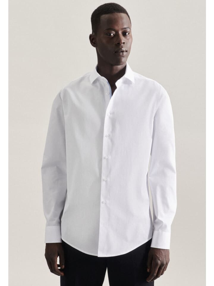 Рубашка Seidensticker Business Slim, белый
Рубашка Seidensticker Business Slim, белый