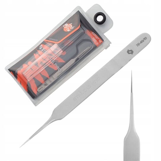 Сталекс, Пинцет прямой для наращивания ресниц, Pro Expert TE-40/10, STALEKS
Сталекс, Пинцет прямой для наращивания ресниц, Pro Expert TE-40/10, STALEKS