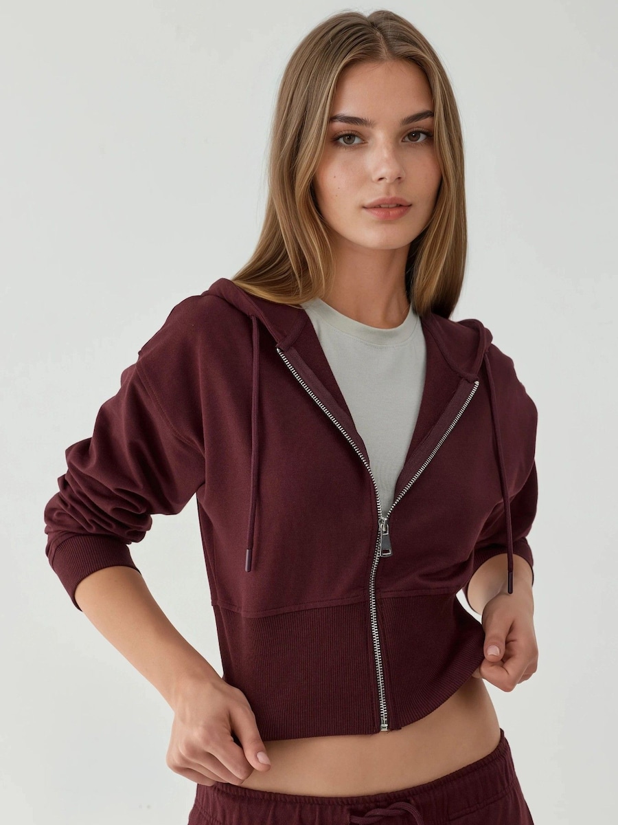 Толстовка с капюшоном на молнии Hiccup, бордовый
Толстовка с капюшоном на молнии Hiccup, бордовый