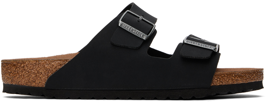 Черные стандартные сандалии Arizona Vegan Birkenstock
Черные стандартные сандалии Arizona Vegan Birkenstock