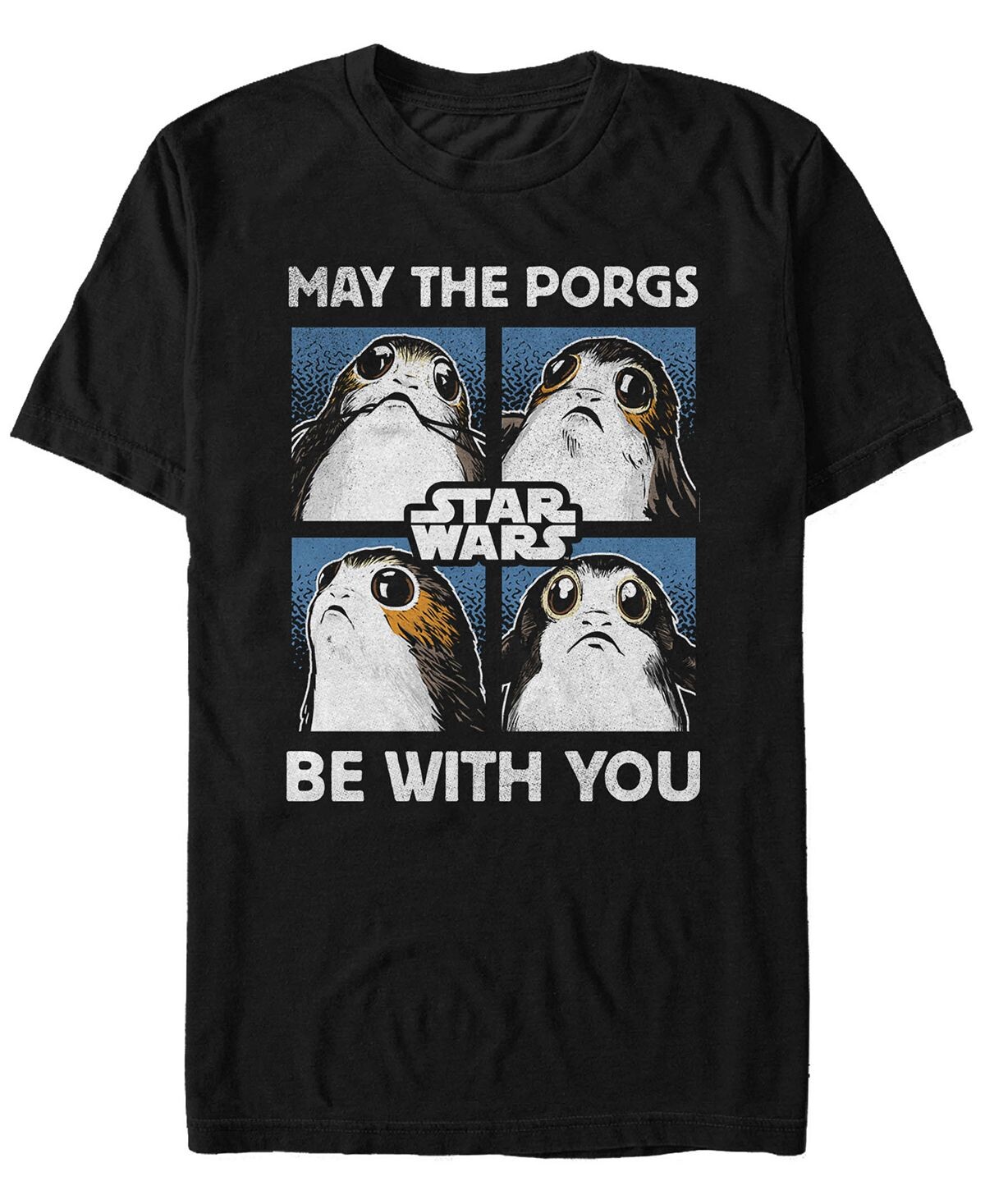 Мужская футболка с коротким рукавом may the porgs be with you из «звездных войн» Fifth Sun, черный
Мужская футболка с коротким рукавом may the porgs be with you из «звездных войн» Fifth Sun, черный