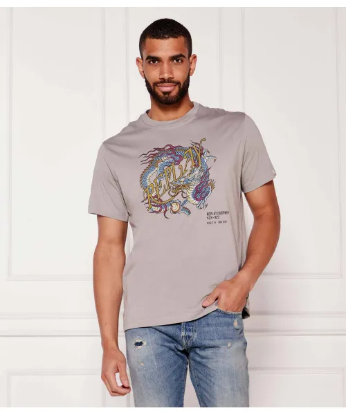 Футболка Regular fit Replay, бежевый
Футболка Regular fit Replay, бежевый