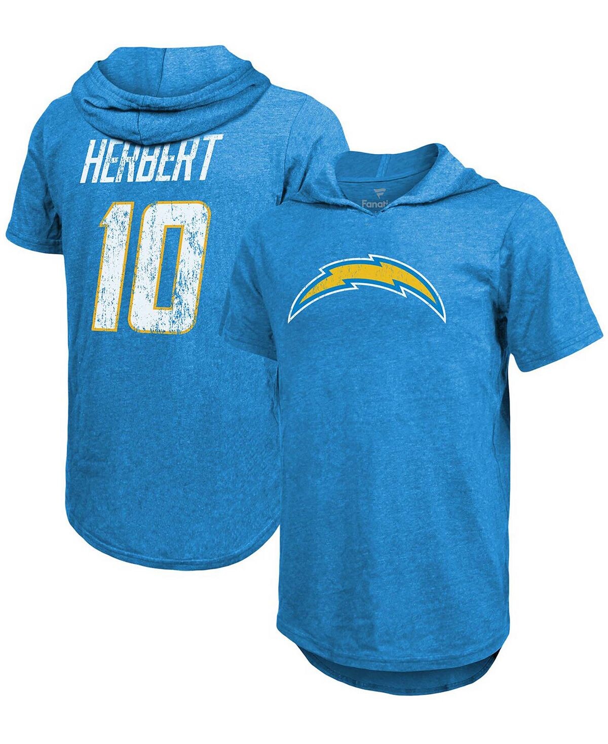 Мужская футболка с капюшоном justin herbert powder blue los angeles chargers с именем и номером tri-blend hoodie Majestic, синий
Мужская футболка с капюшоном justin herbert powder blue los angeles chargers с именем и номером tri-blend hoodie Majestic, синий