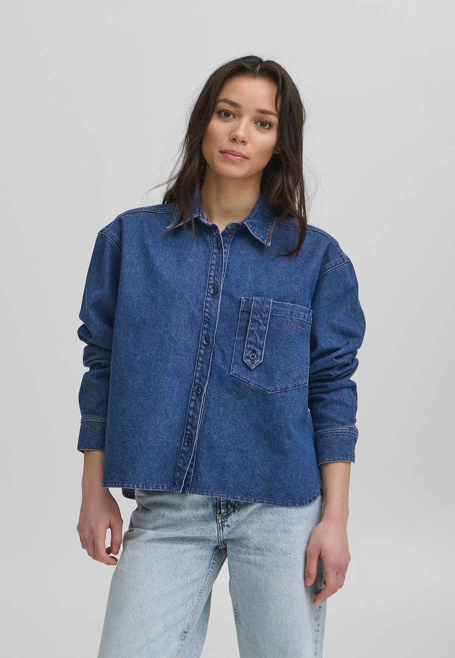 Блуза BALL Button-down blouse, Meduim Blue Wash/Blue
Блуза BALL Button-down blouse, Meduim Blue Wash/Blue