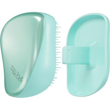 Tangle Teezer The Compact Styler Расческа для распутывания волос Бирюзовый матовый хром