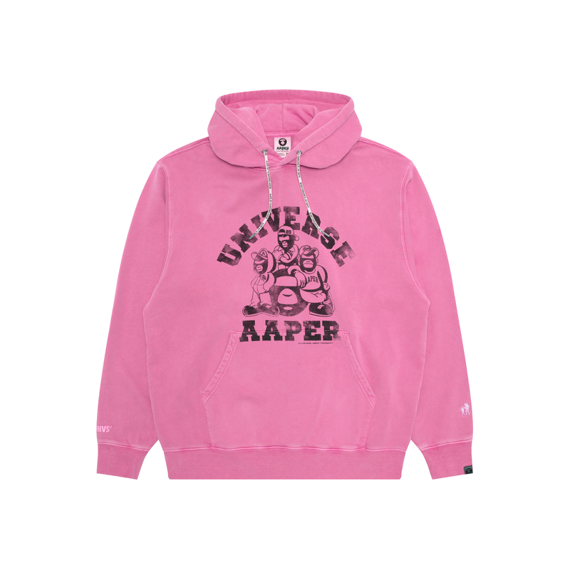Хлопковый худи от A Bathing APE Aape, розовый
Хлопковый худи от A Bathing APE Aape, розовый