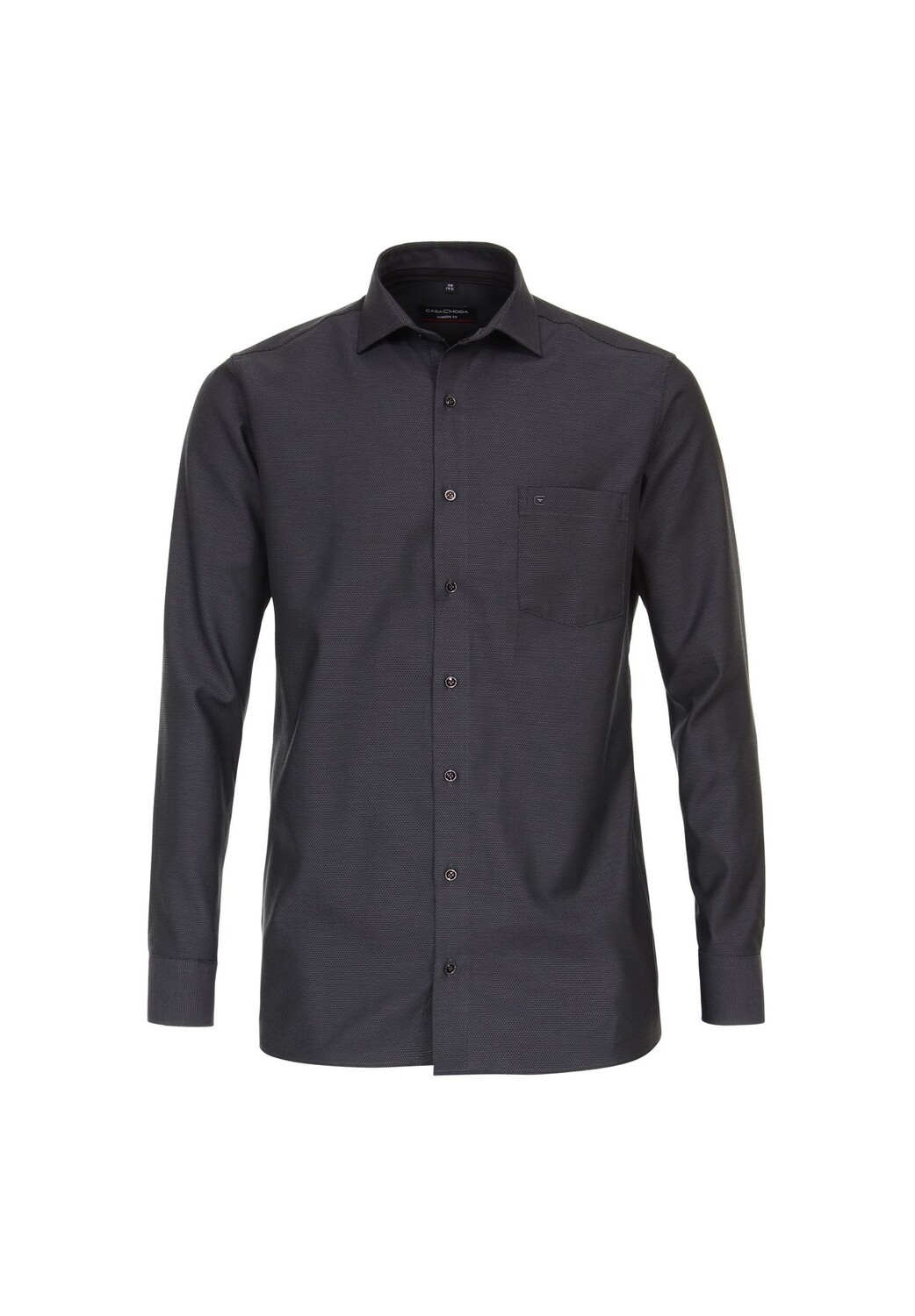 Мужская деловая рубашка однотонного современного кроя CASAMODA, темно-серый
Мужская деловая рубашка однотонного современного кроя CASAMODA, темно-серый