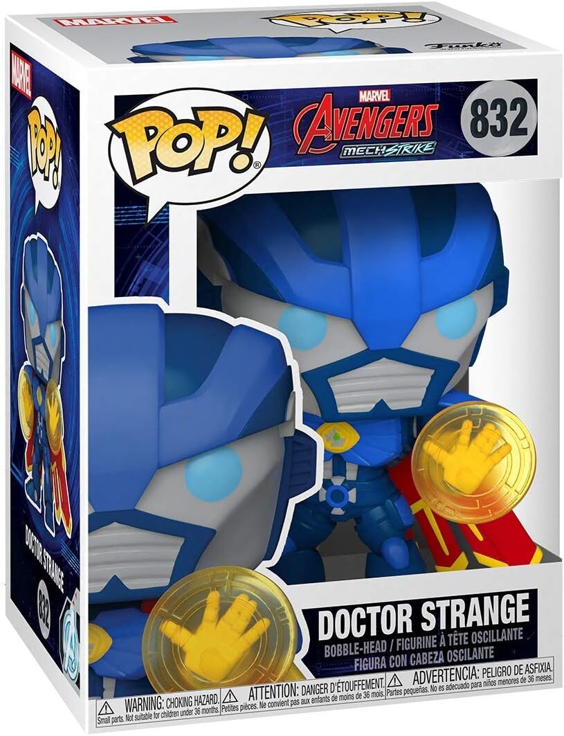 Фигурка Funko Pop! Marvel: Marvel Mech - Dr. Strange Vinyl Bobblehead, Multicolor, Standard
Фигурка Funko Pop! Marvel: Marvel Mech - Dr. Strange Vinyl Bobblehead, Multicolor, Standard