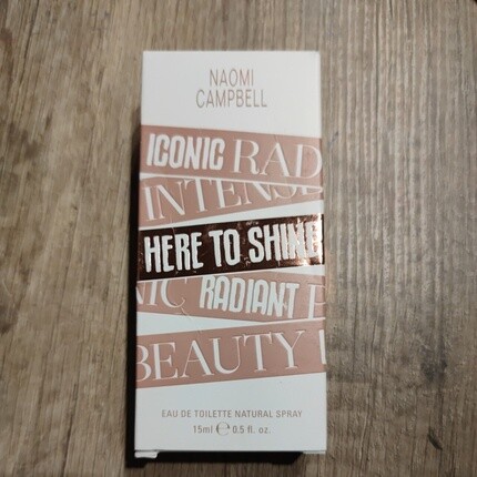 Туалетная вода Naomi Campbell Here to Shine, 15 мл
Туалетная вода Naomi Campbell Here to Shine, 15 мл