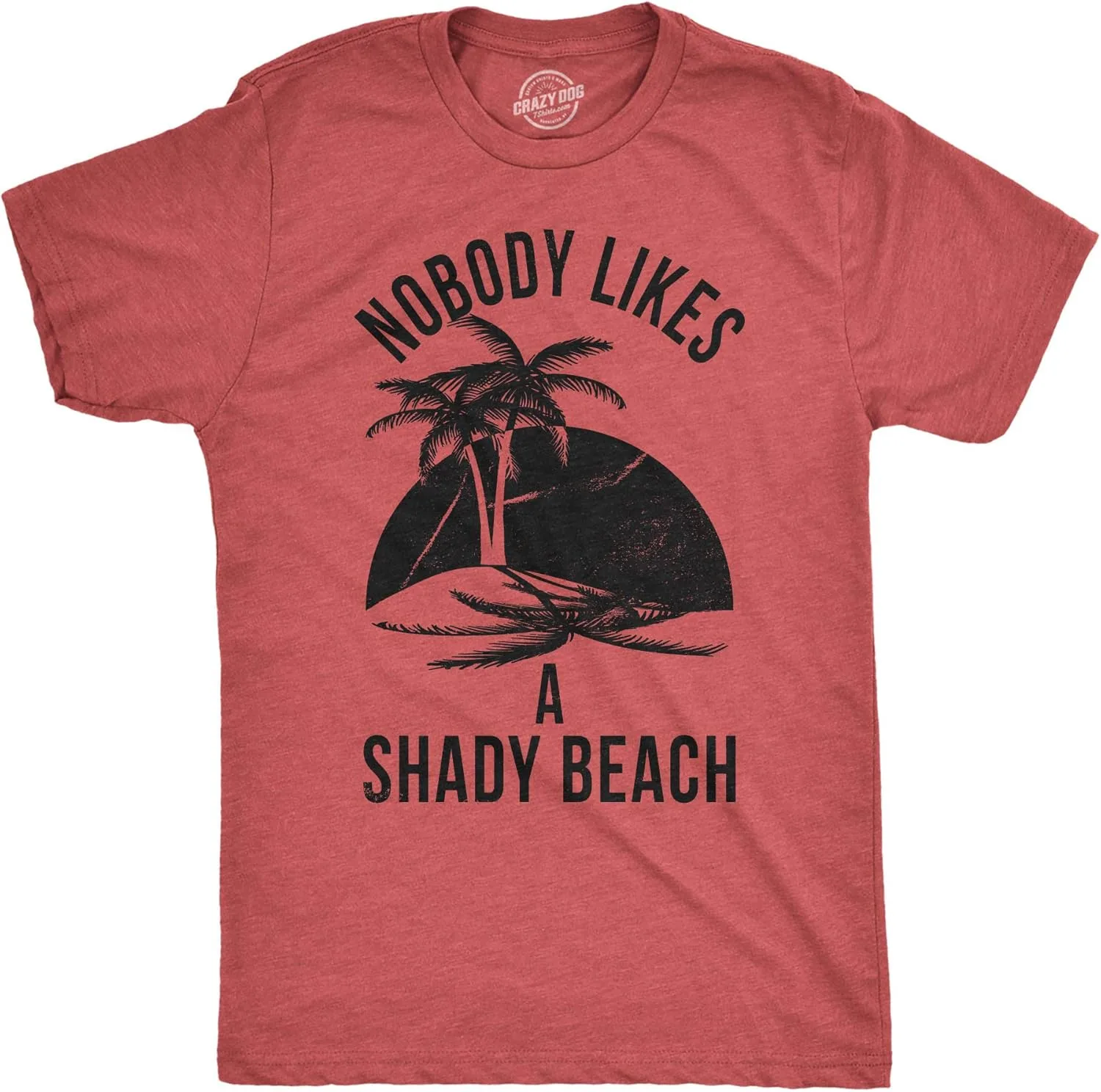 Мужская футболка Shady Beach с принтом Crazy Dog T-Shirts
Мужская футболка Shady Beach с принтом Crazy Dog T-Shirts