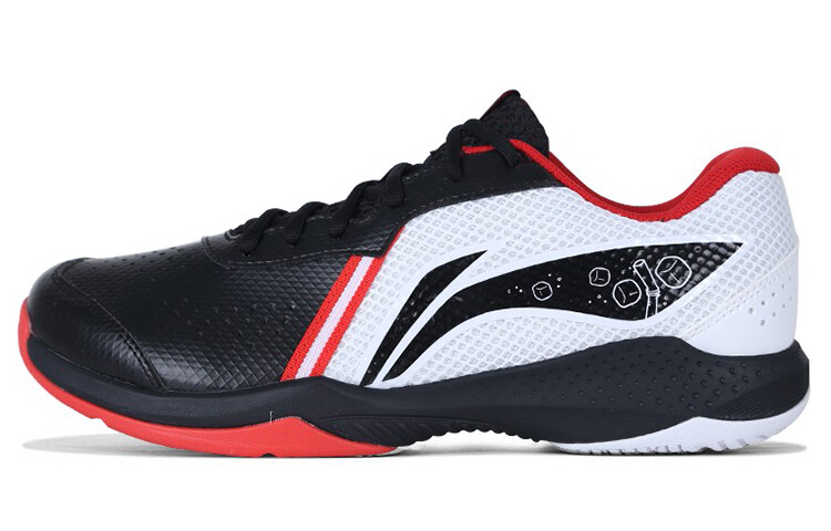 Кроссовки для бадминтона Thunder Series унисекс с низким верхом, черные/белые/красные Lining
Кроссовки для бадминтона Thunder Series унисекс с низким верхом, черные/белые/красные Lining