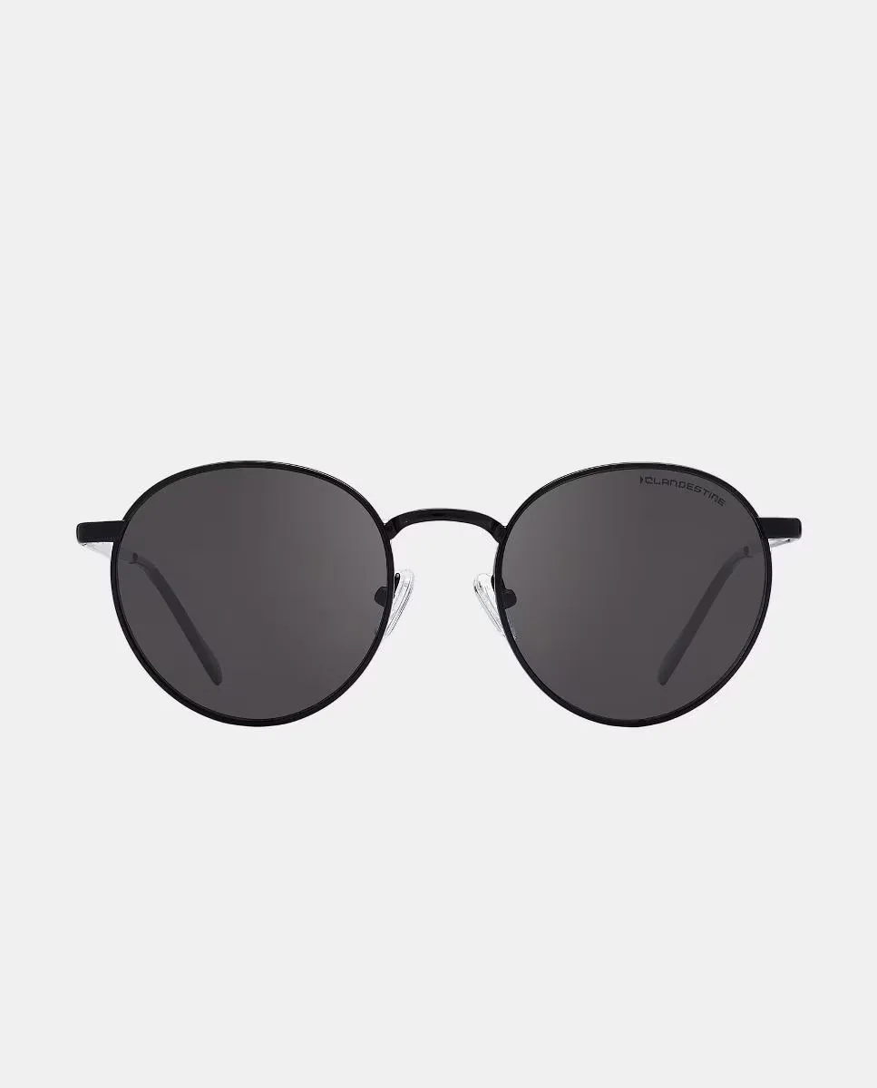 Круглые солнцезащитные очки унисекс из нержавеющей стали с поляризованными линзами Clandestine, черный
Круглые солнцезащитные очки унисекс из нержавеющей стали с поляризованными линзами Clandestine, черный