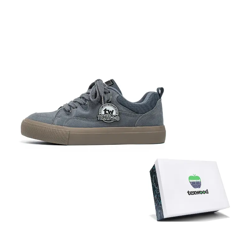 TEXWOOD Сбалансированные легкие дышащие низкие скейтбордские кеды мужские Box - синий, цвет Blue 
TEXWOOD Сбалансированные легкие дышащие низкие скейтбордские кеды мужские Box - синий, цвет Blue