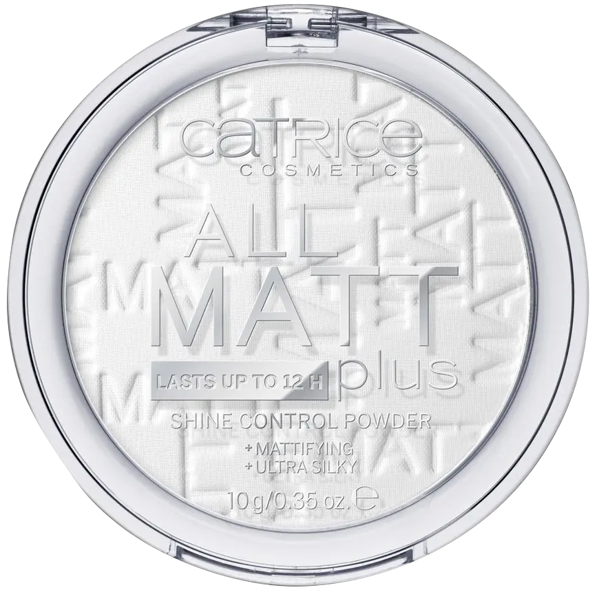 Catrice All Matt Plus Матирующая пудра для лица Universal 001, 10 г
Catrice All Matt Plus Матирующая пудра для лица Universal 001, 10 г