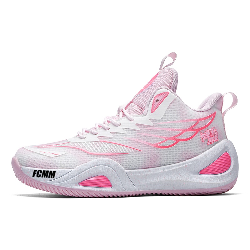 Противоскользящие и дышащие детские баскетбольные кроссовки для подростков FCMM, белый/розовый
Противоскользящие и дышащие детские баскетбольные кроссовки для подростков FCMM, белый/розовый