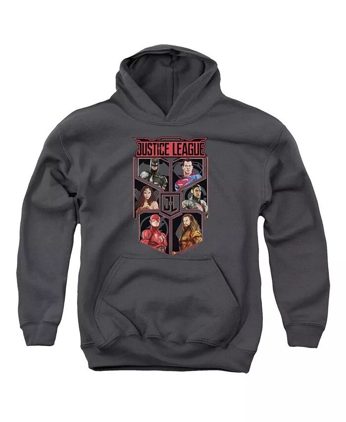 Толстовка с капюшоном для мальчиков «Молодежная лига шести» Justice League, серый
Толстовка с капюшоном для мальчиков «Молодежная лига шести» Justice League, серый