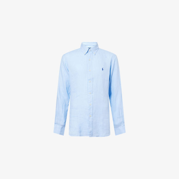 Рубашка Polo Ralph Lauren из льна с длинными рукавами и отложным воротником на пуговицах, синий
Рубашка Polo Ralph Lauren из льна с длинными рукавами и отложным воротником на пуговицах, синий