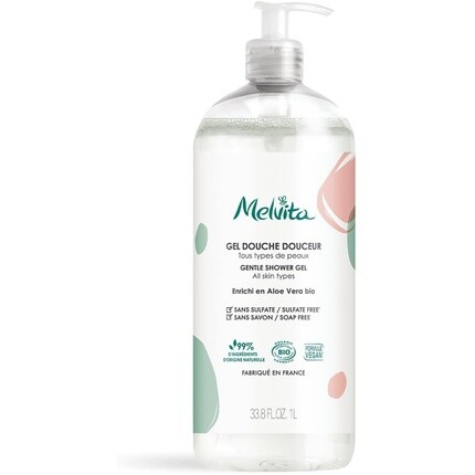 Melvita Органический нежный гель для душа 1л
Melvita Органический нежный гель для душа 1л