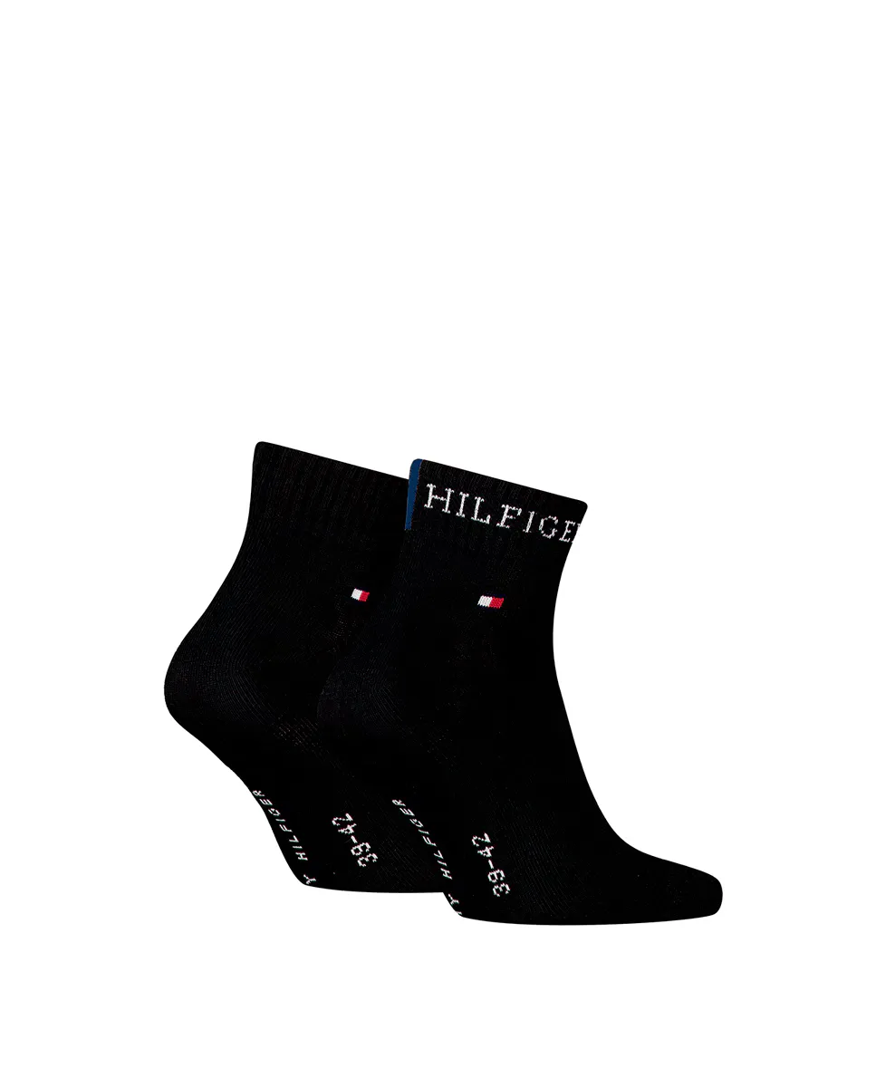 Набор из 2 мужских носков до щиколотки Tommy Hilfiger, чёрный
Набор из 2 мужских носков до щиколотки Tommy Hilfiger, чёрный