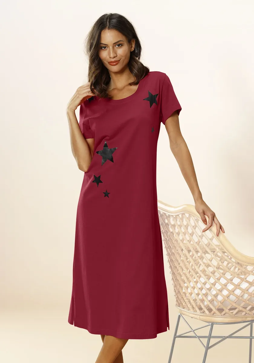 Ночная рубашка Vivance Dreams, черный
Ночная рубашка Vivance Dreams, черный