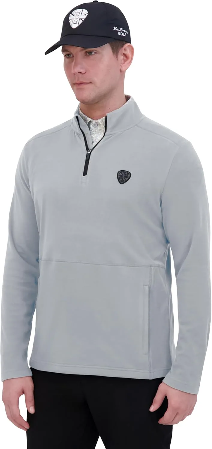 Ben Sherman мужской свитер с молнией на четверть — легкий, повседневный
Ben Sherman мужской свитер с молнией на четверть — легкий, повседневный