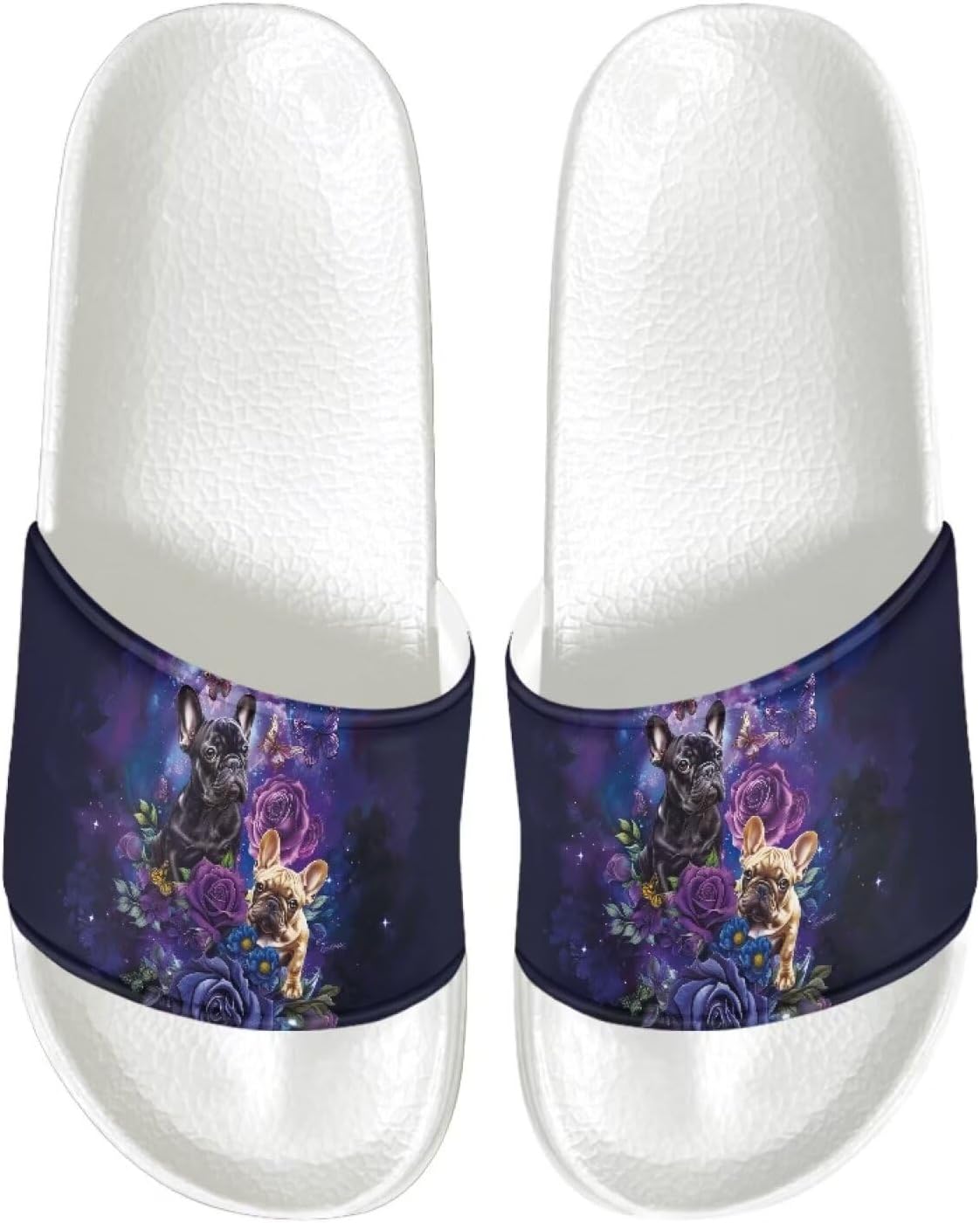 Тапочки для женщин и мужчин, нескользящие, быстро сохнущие, для душа, сандалии для ванной Judentidos, French Bulldog Floral
Тапочки для женщин и мужчин, нескользящие, быстро сохнущие, для душа, сандалии для ванной Judentidos, French Bulldog Floral