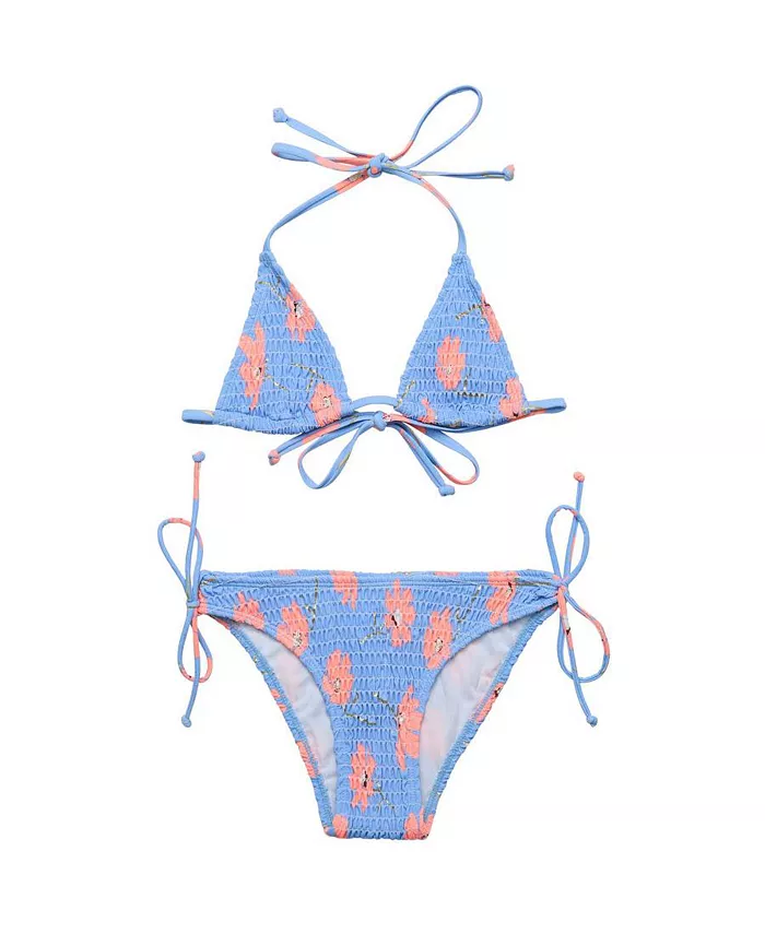 Бикини треугольное с рюшами для пляжа Big Girls Toddler|Child Beach Bloom Snapper Rock, синий
Бикини треугольное с рюшами для пляжа Big Girls Toddler|Child Beach Bloom Snapper Rock, синий