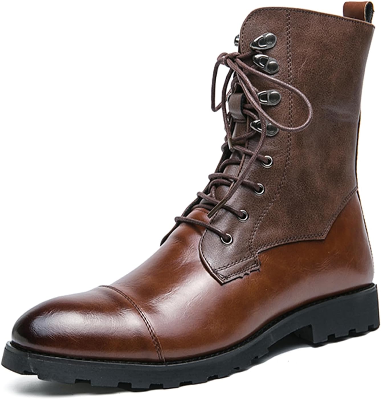 Мужские боевые ботинки Dacnakby, кожаные военные ботинки, шнуровка, для мотоциклов, охоты, активного отдыха, прогулок, ковбойские, дизайнерские, коричневый
Мужские боевые ботинки Dacnakby, кожаные военные ботинки, шнуровка, для мотоциклов, охоты, активного отдыха, прогулок, ковбойские, дизайнерские, коричневый