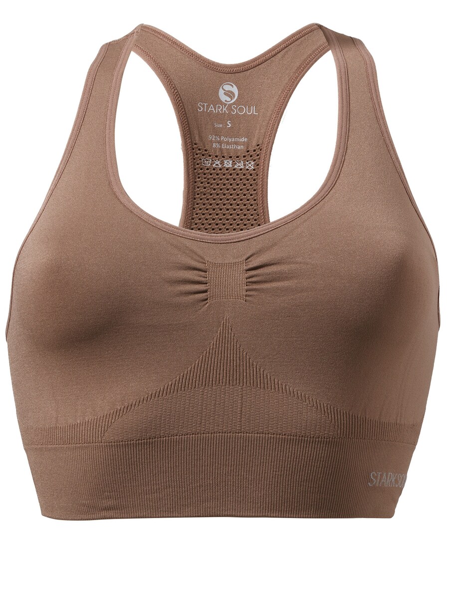 Спортивный бюстгальтер-бралетт Stark Soul, карамель
Спортивный бюстгальтер-бралетт Stark Soul, карамель